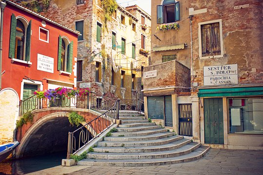 Wander the hidden alleyways of Venice, away from the crowds