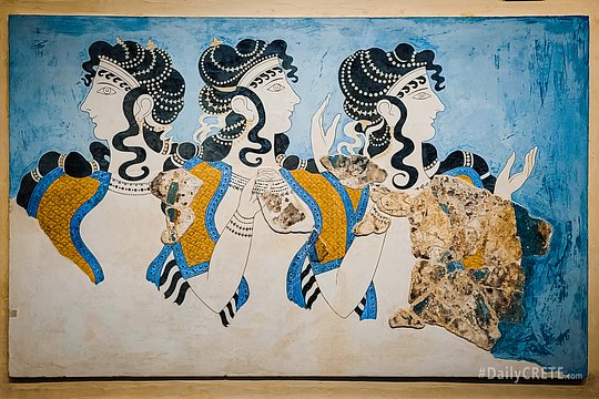 Discover women's influential roles in Minoan society at Knossos Palace