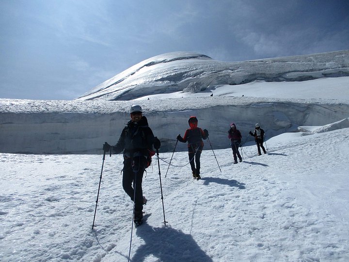ViaNormalChabodGranParadiso4061mValledeAostaAlpesItalianoskookooclimb