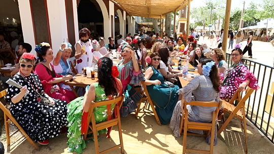 Almuerzo en caseta con bebidas incluidas