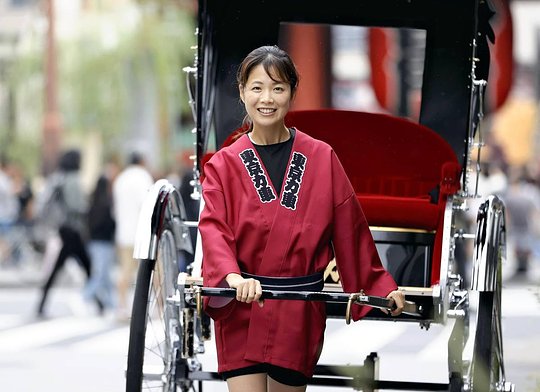 Rickshaw in Tokyo