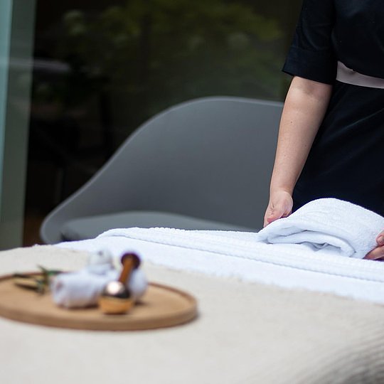 Pampering in a gorgeous design spa
