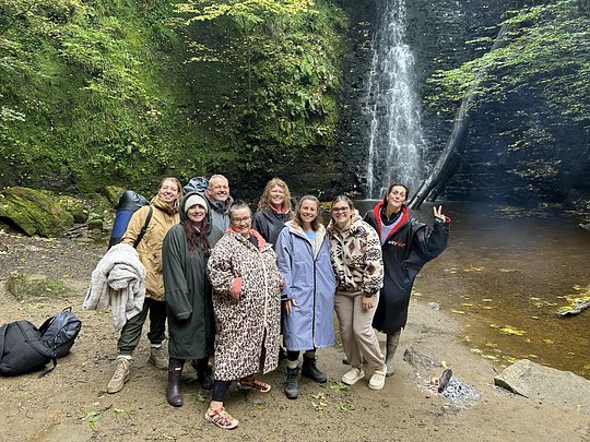 Breathwork at the Waterfall: Fire, Cold Water & Wild Nature