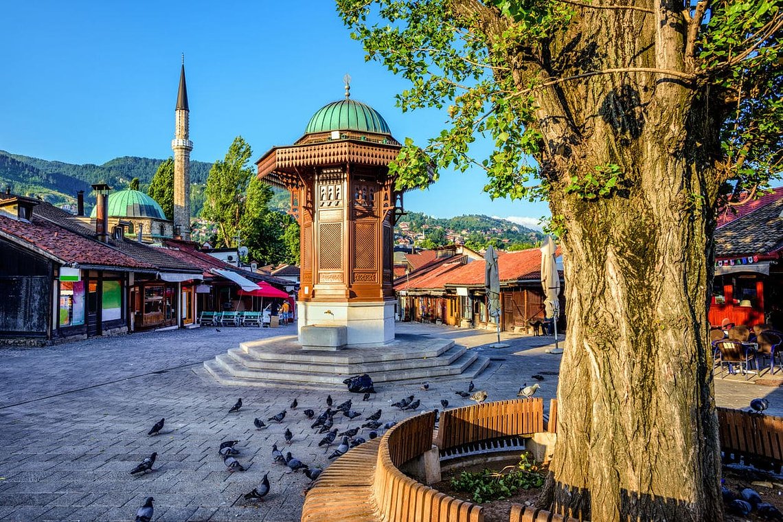 SebiljfountainintheOldTownofSarajevoBosnia683997960_1256x838