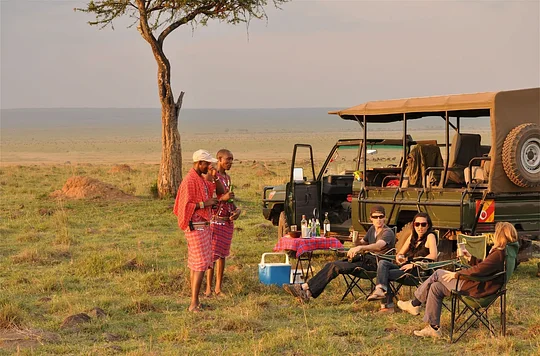 Maasai Mara Safari + Yoga in the Bush