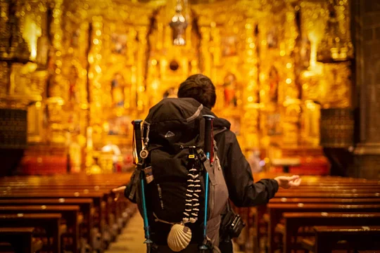 Attend Pilgrim's Mass at the famous cathedral
