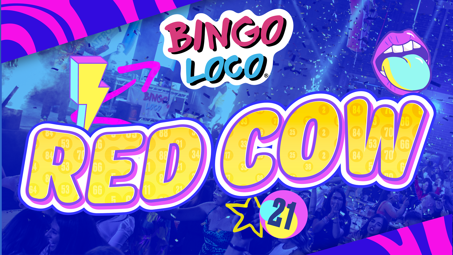 artwork for bingo loco show in dublin