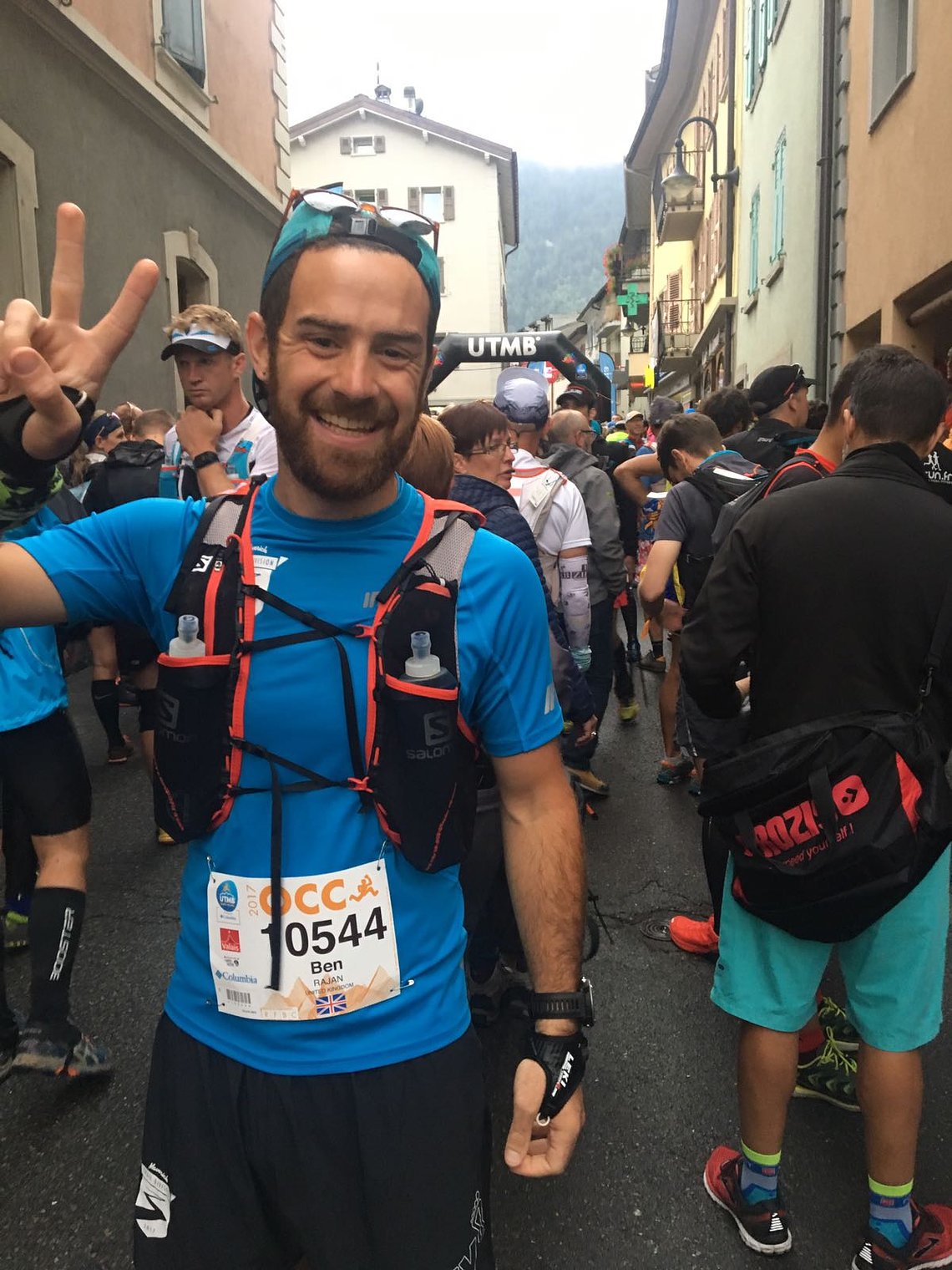 MTD Ambassador Ben Rajan Takes on OCC @ UTMB the holy grail of trail running