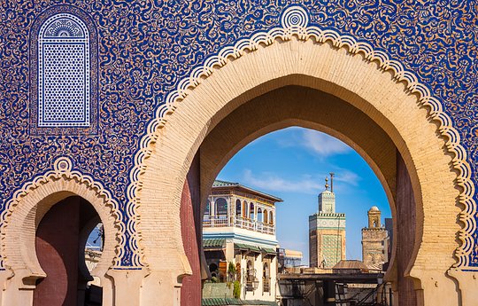 Explore Fes’s winding, ancient medina