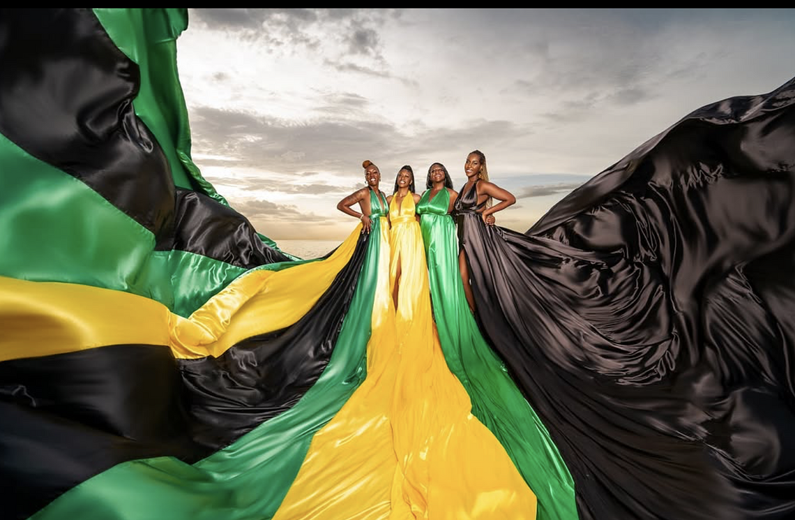 Flying Dress Photoshoot