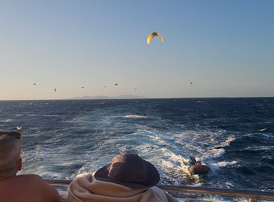 Down-wind for advanced kiters