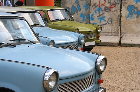 Enjoy a private tour in an East German car