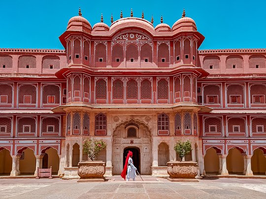 Explore the stunning Royal City Palace in Jaipur