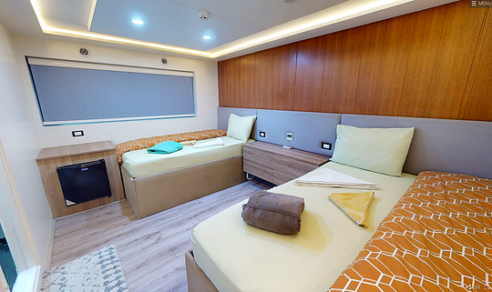 Cabin 3 (2nd Deck Twin - En Suite)