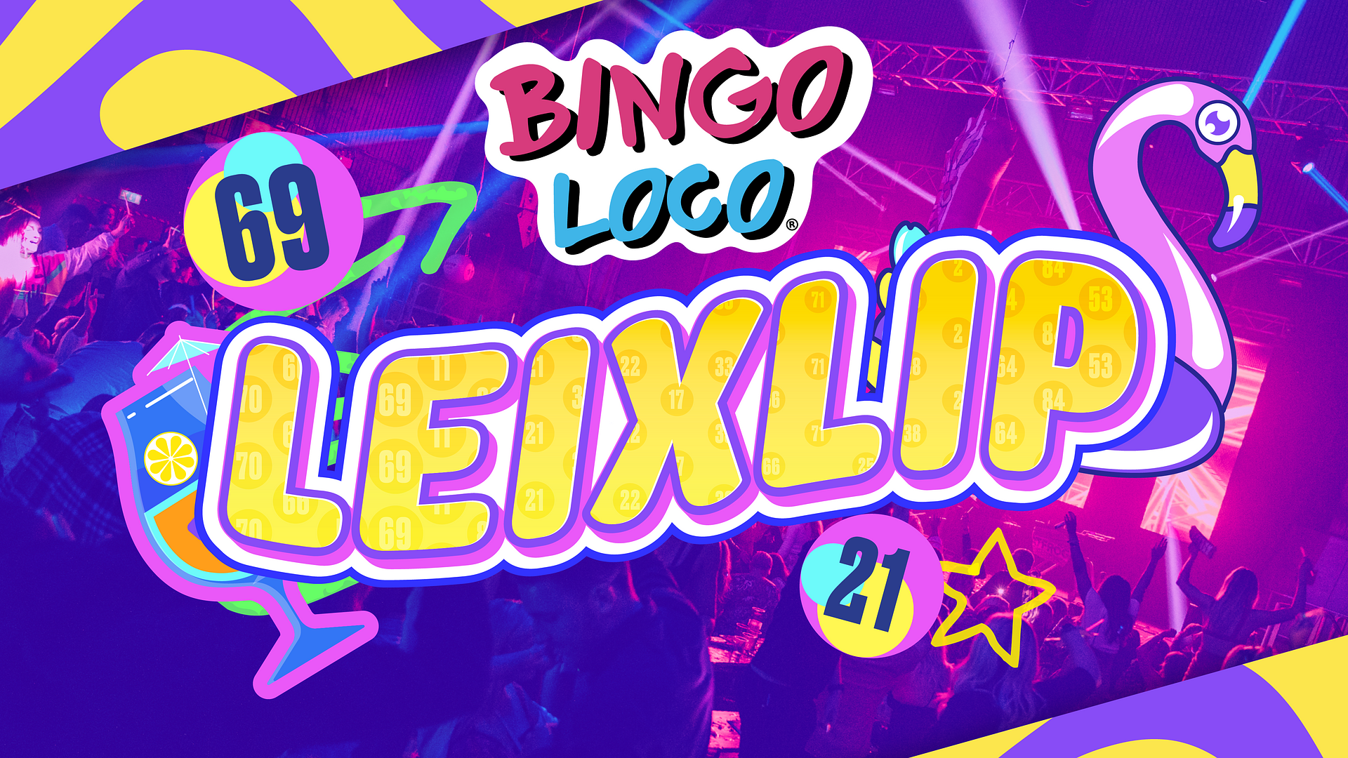artwork for bingo loco show in limerick