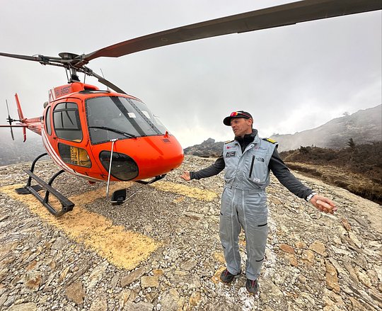 Simone Morro—Helicopter Pilot