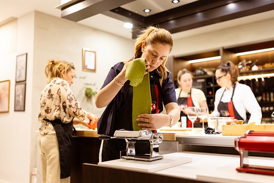 Savor an authentic Italian meal after a hands-on cooking workshop