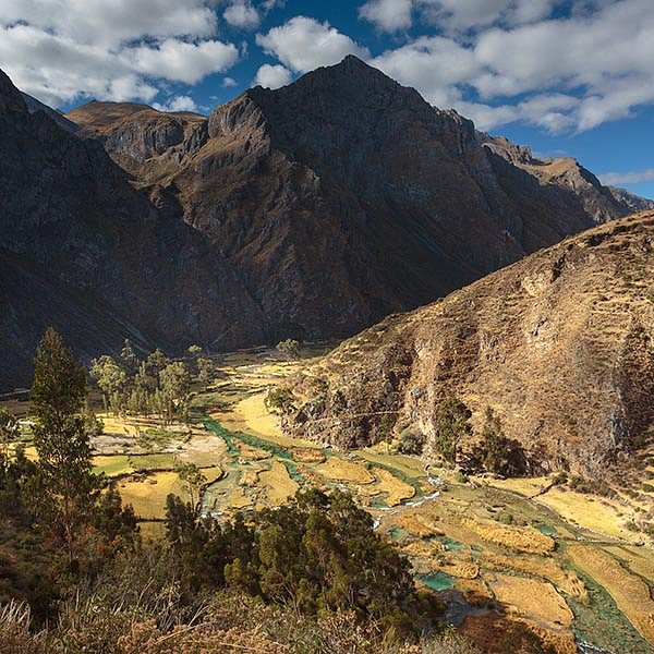 Beautiful view over the landscape of Lima_travel Peru