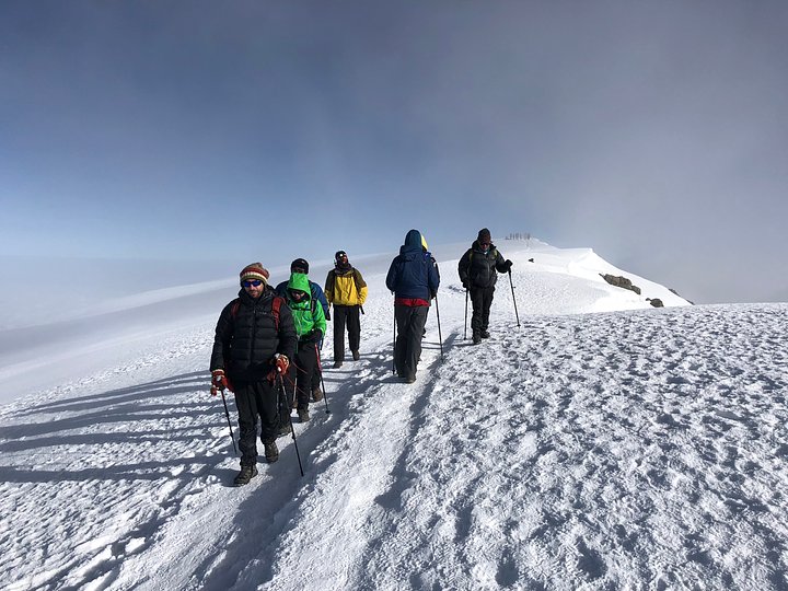 walkingdownfromthesummit