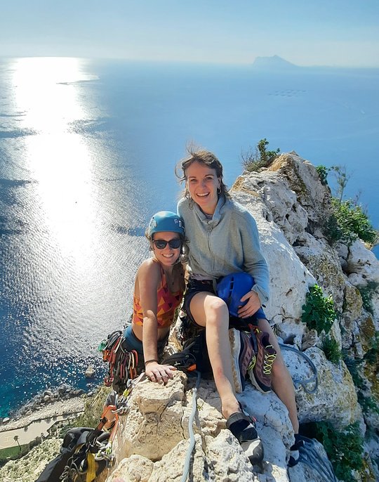 Multi-Pitch guided climb (routes up to 450m long)