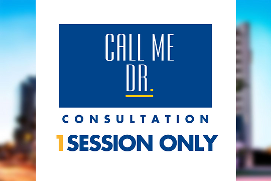 Call Me Dr! Consultation (1 Session Only)