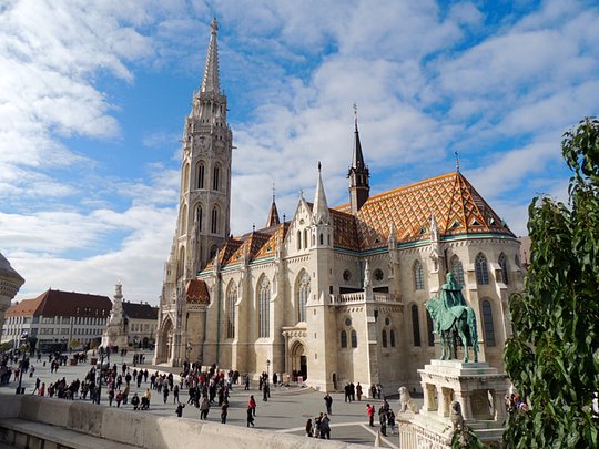 Explore Buda Castle District, Mathias Church, and Fisherman’s Bastion