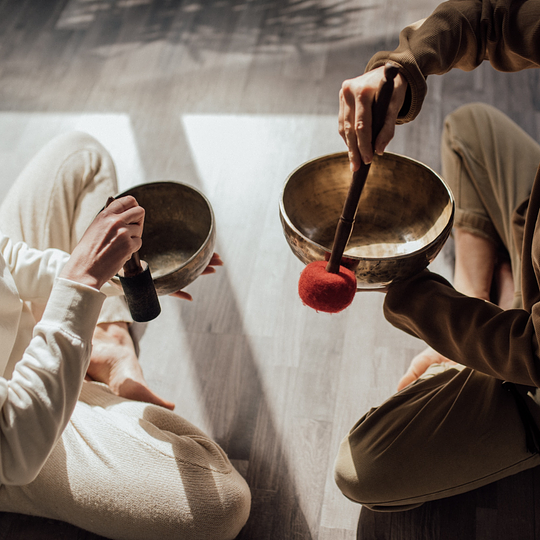 Get your zen on.   Experience the power of sound