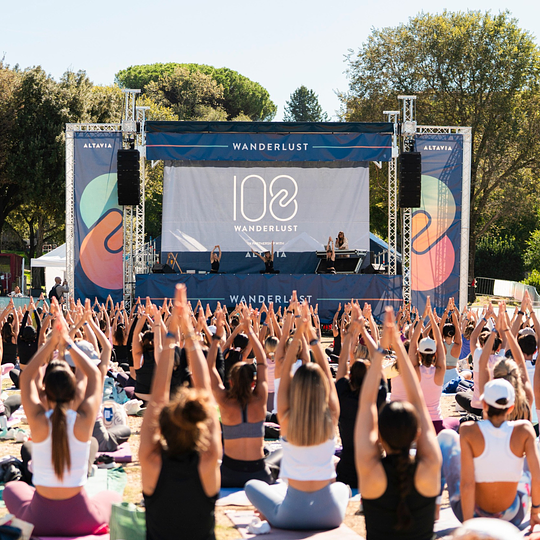 WANDERLUST 108 PASSAGGIO COMPLETO ROMA • SABATO 3 OTT