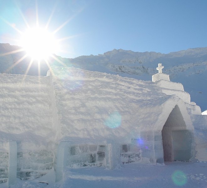 Ice Hotel Wedding