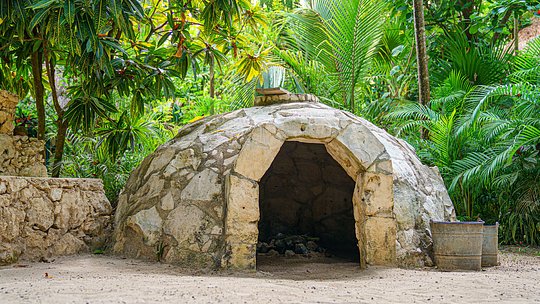 Cleanse and detox your body at a traditional ceremonial temazcal, dating back 1000’s of years