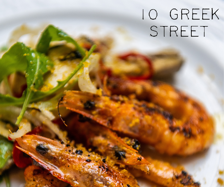 10 GREEK STREET “London's best food festival” “Savour London” “foodie destination London” “greek food London” “Unique food pairings at London summer food festival” 6.