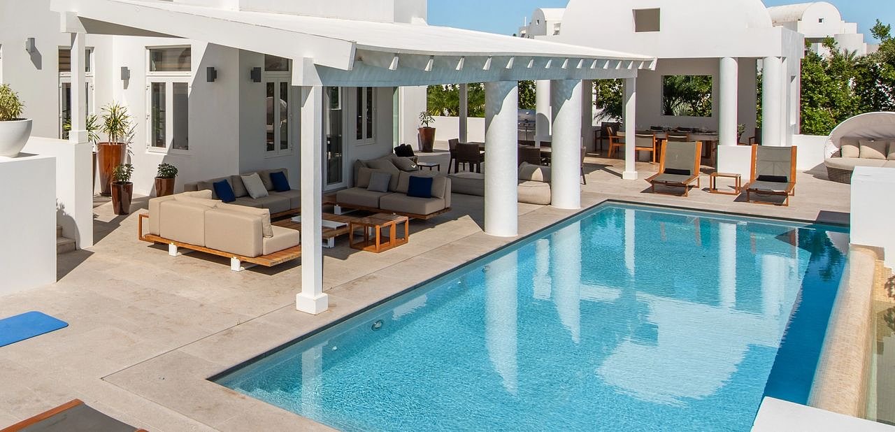 Private estate within a resort with a golf course