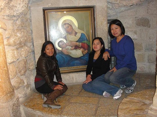 Visit the crypt where baby Jesus and the Virgin Mary hid when they escaped to Egypt