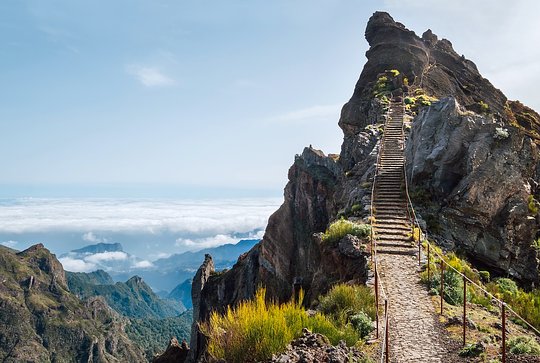 Enjoy a Levada walk in Madeira along the scenic Levada dos Balcões
