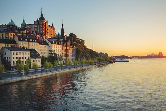Sail through the canals in Stockholm
