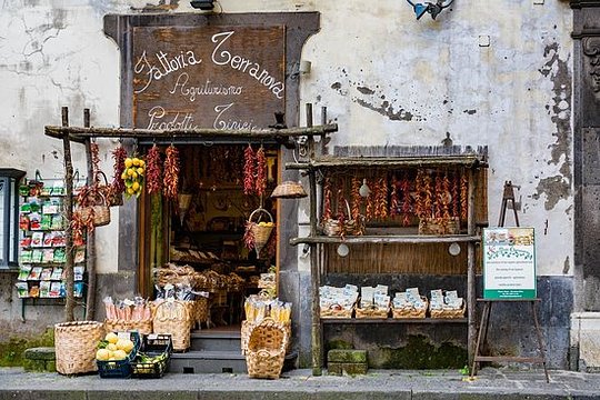 Shop the boutiques and sip wine in central Sorrento