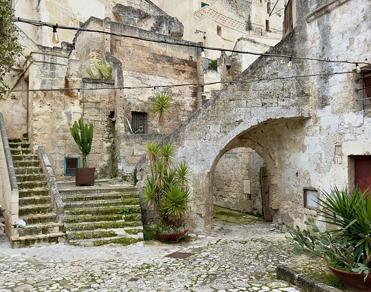 Explore the cave dwellings of Matera