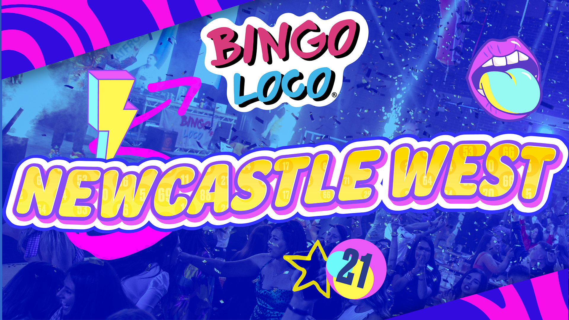 artwork for bingo loco show in newcastle west