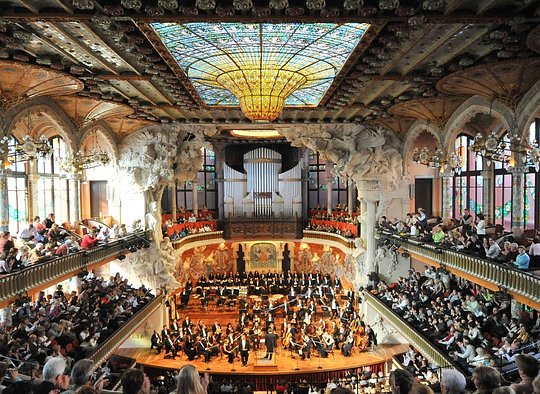 Watch a live performance at El Palau de la Musica