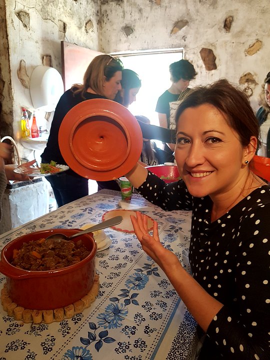 Taste an authentic stewed wild-boar