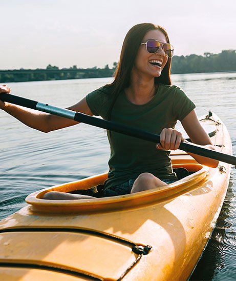 kayaking