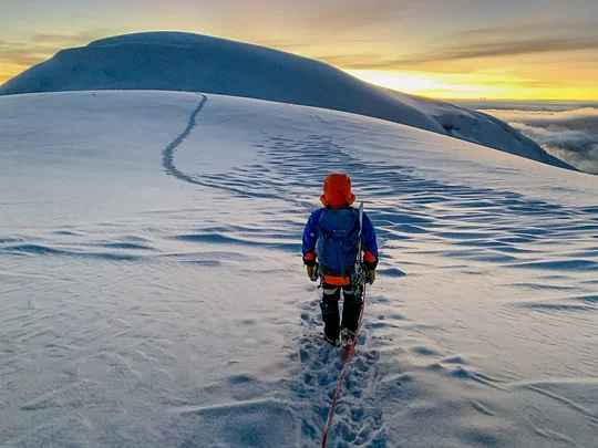 Chimborazo Climb from refuge 
