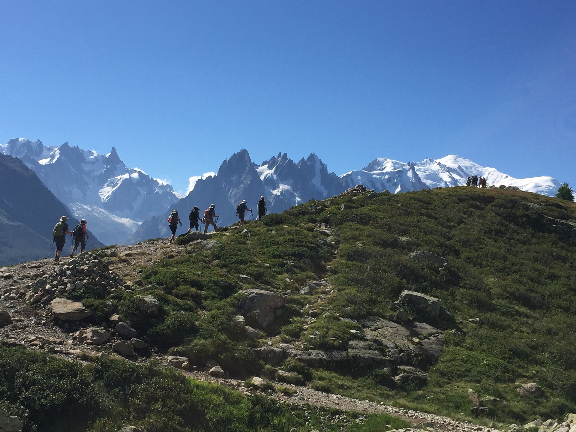 THE TOUR DU MONT BLANC