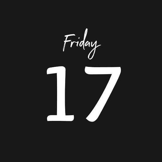 FRIDAY 17/10/2025