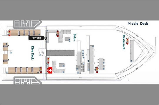 Main (Dive) Deck - Floor 2