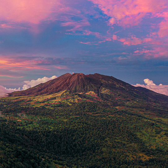 Summit of Turrialba Volcano