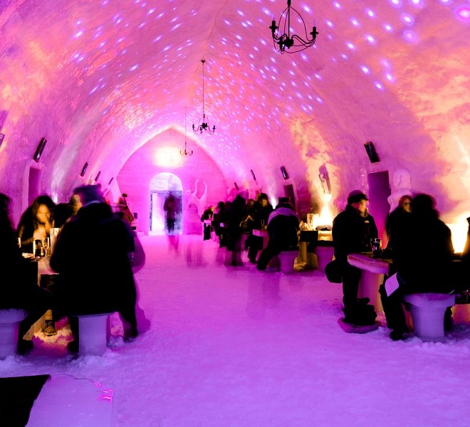 Staying At the Romania Ice Hotel in Transylvania