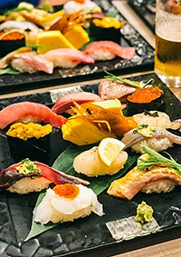 SurfYogaBeer Japan Adventure Sushi