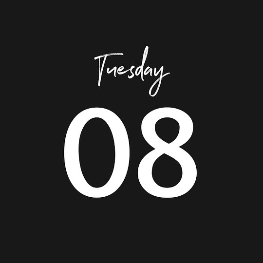 TUESDAY 08/07/2025
