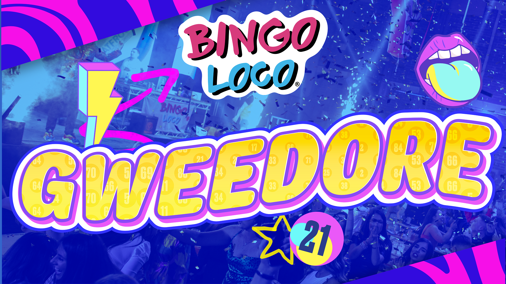 artwork for bingo loco show in gweedore